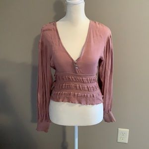 Illa Illa blouse - worn twice - Mauve